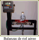 Balanzas de riel aéreo